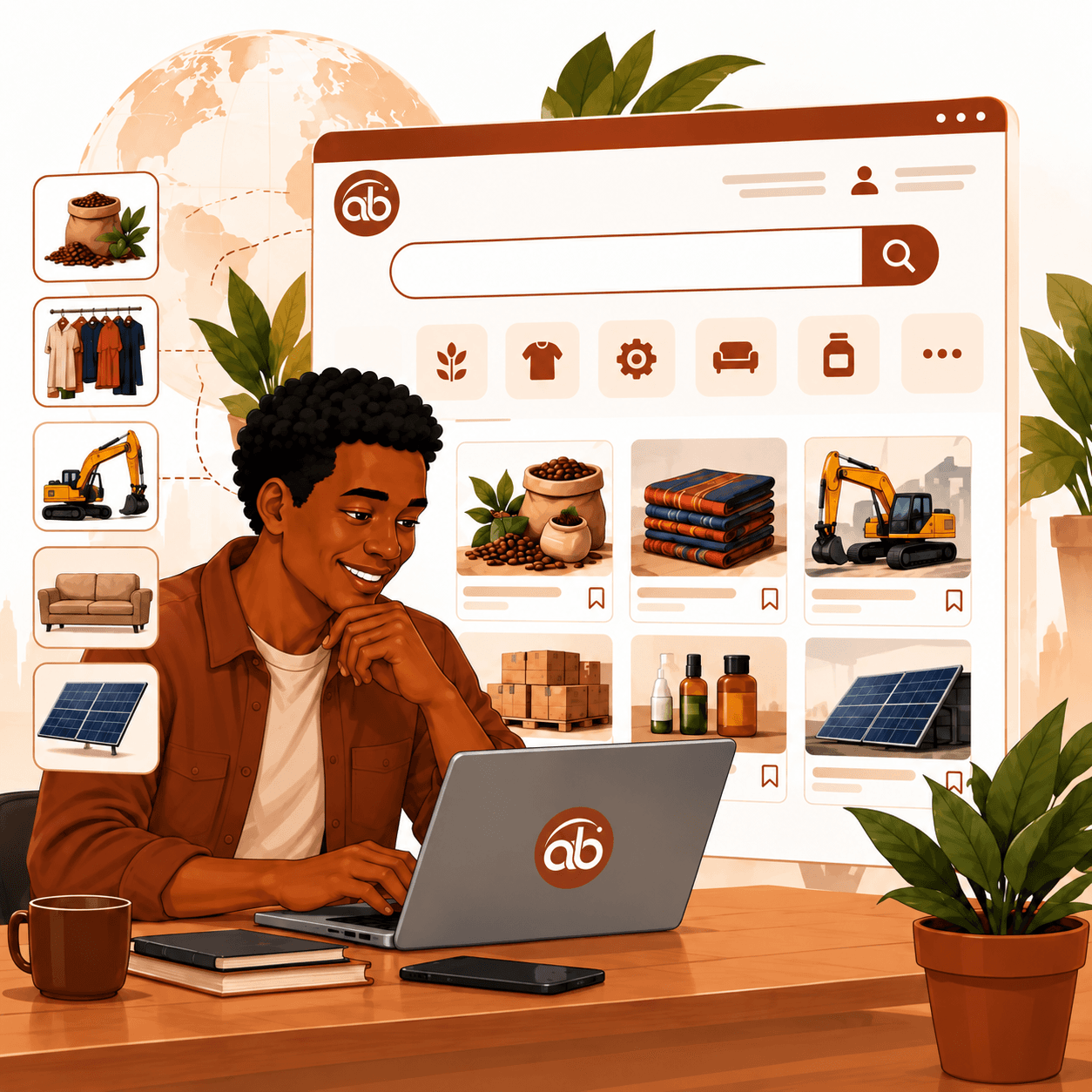 Descubre productos y oportunidades de negocio en Afribaz